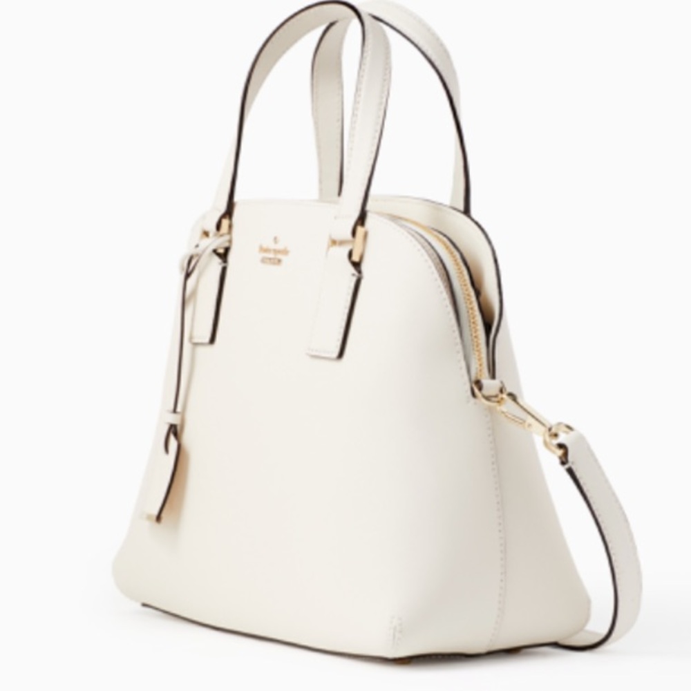 NWT kate spade Cameron Street Lottie satchel ivory - Picture 5 of 7